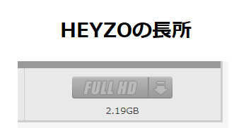 HEYZOの長所